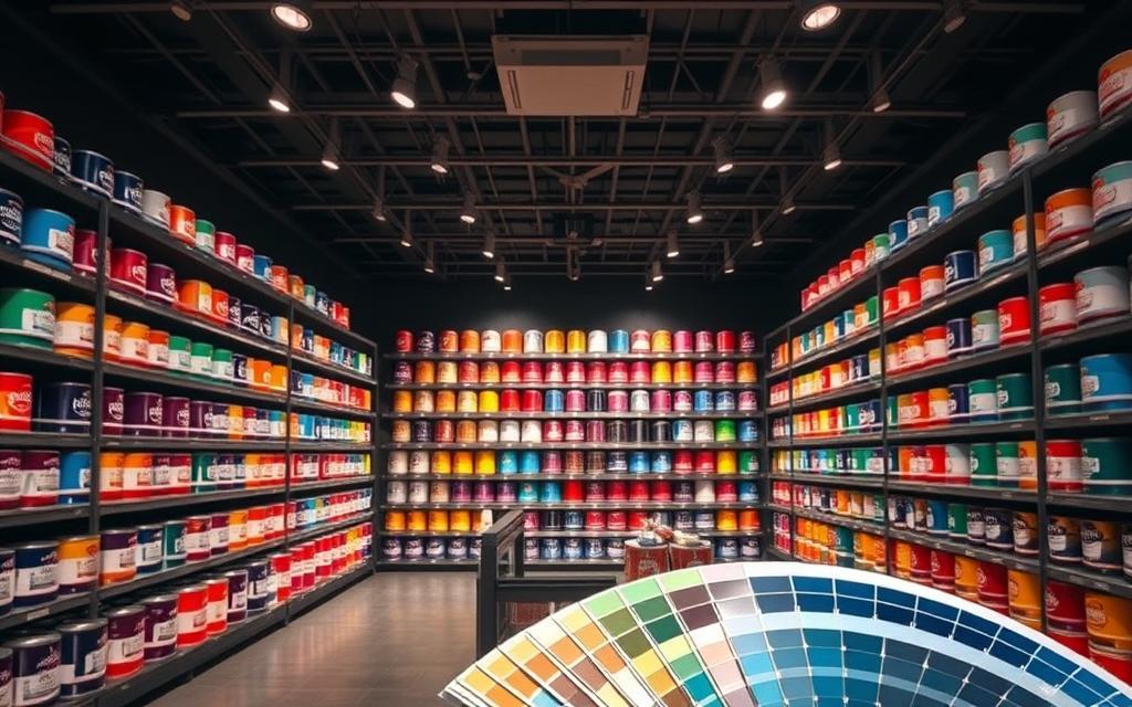 Interior house paint product and wall finishing